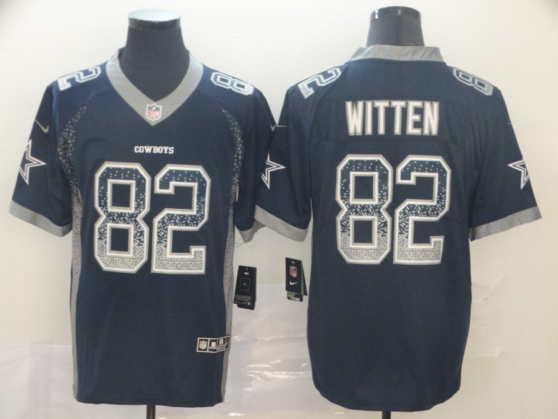 Men's Dallas Cowboys Jason Witten #82 Navy Jersey